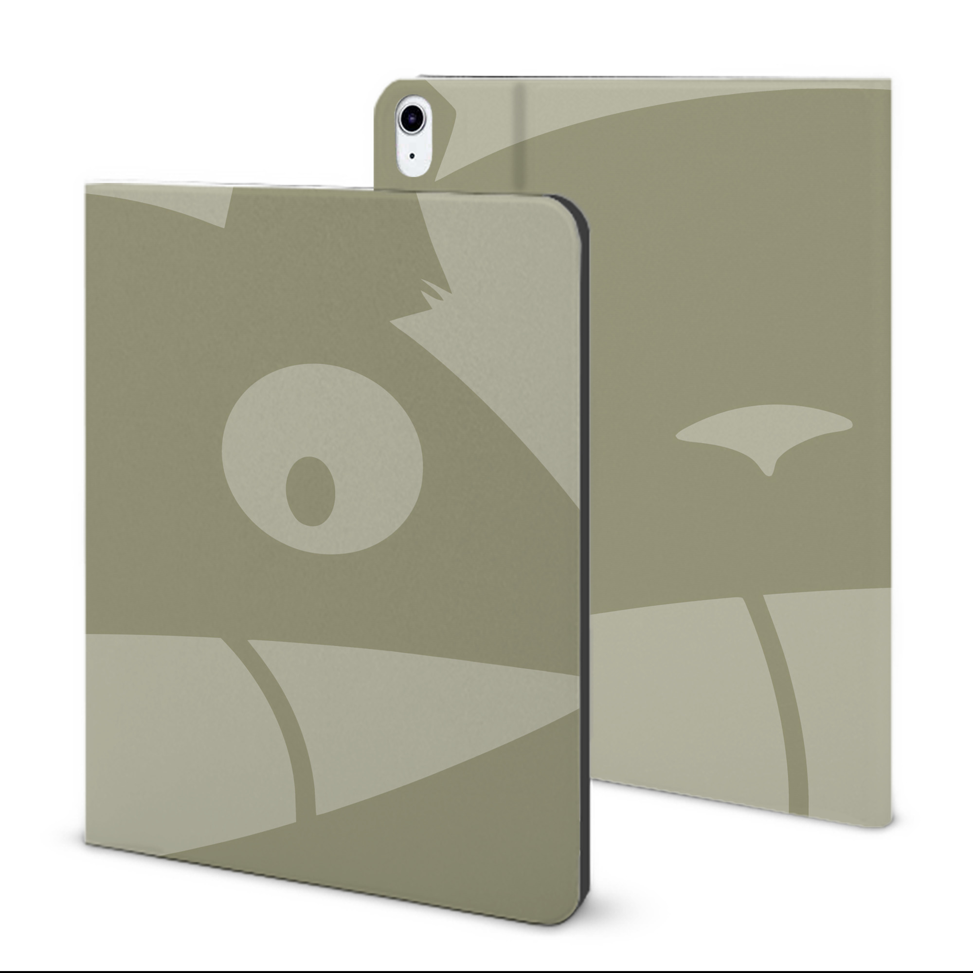 （画像用） となりのトトロ 草壁メイ 草壁サツキ My Neighbor Totoro Satsuki Kusakabe Mei Kusakabe IPad ケース ブック型 PUレザー TPU 耐衝撃 軽量 薄型 ペン収納なし 全面保護 IPad 各モデル対応